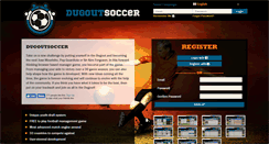 Desktop Screenshot of dugoutsoccer.com